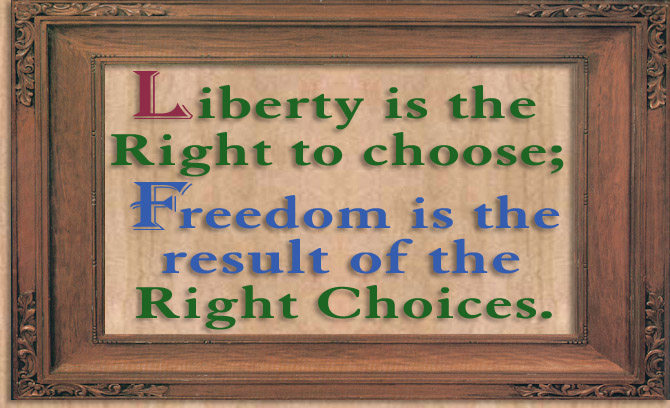 Favorite Quote - Liberty is..